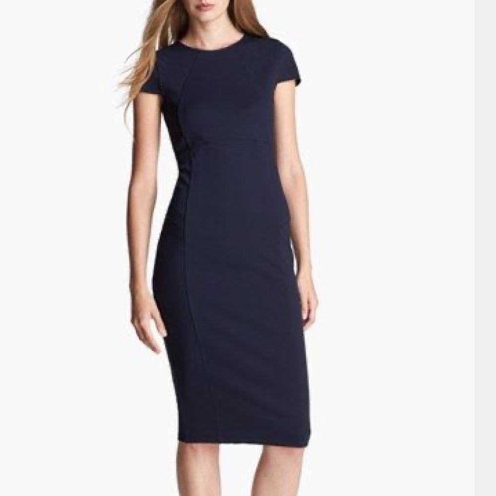 Felicity & Coco ward seam bodycon fitted zip back